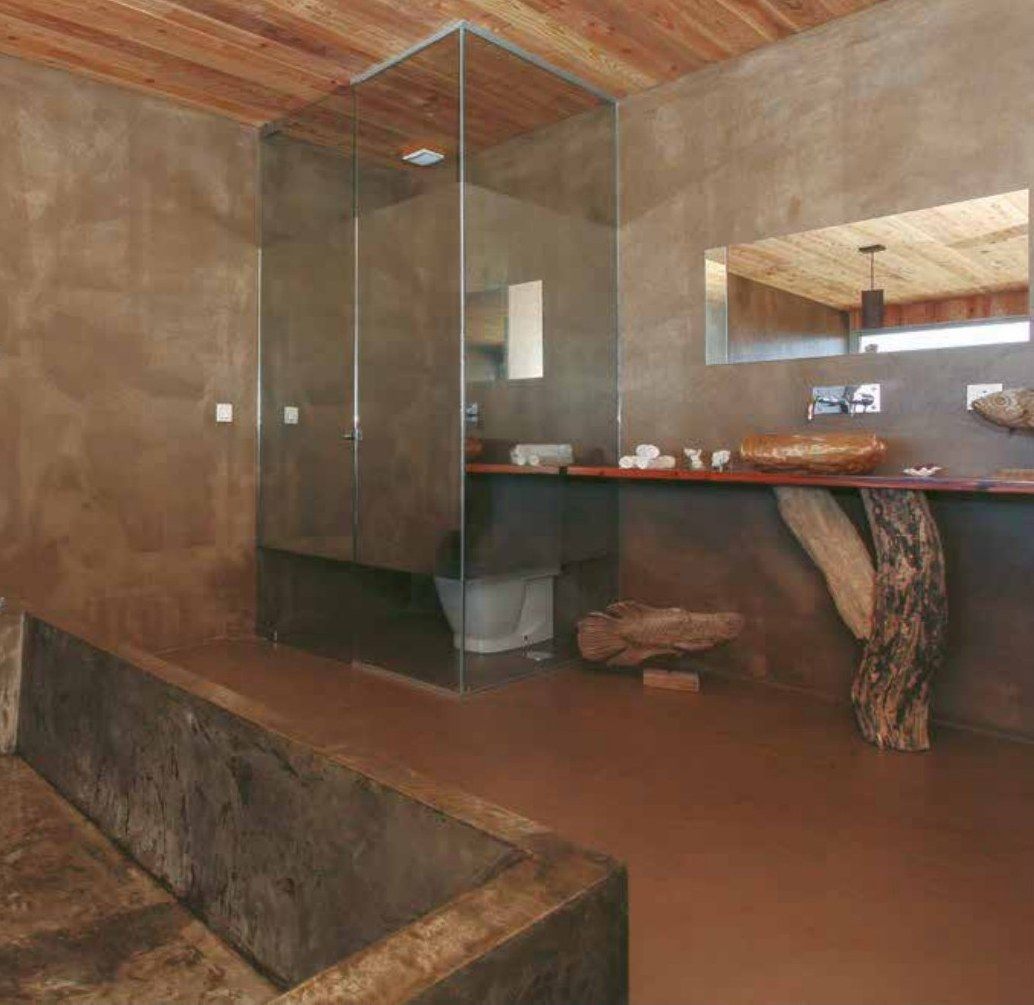 Designboden in Betonoptik, Bad und Wellness