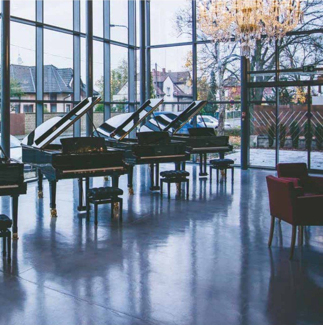 Designboden in Betonoptik, Laden und Showroom