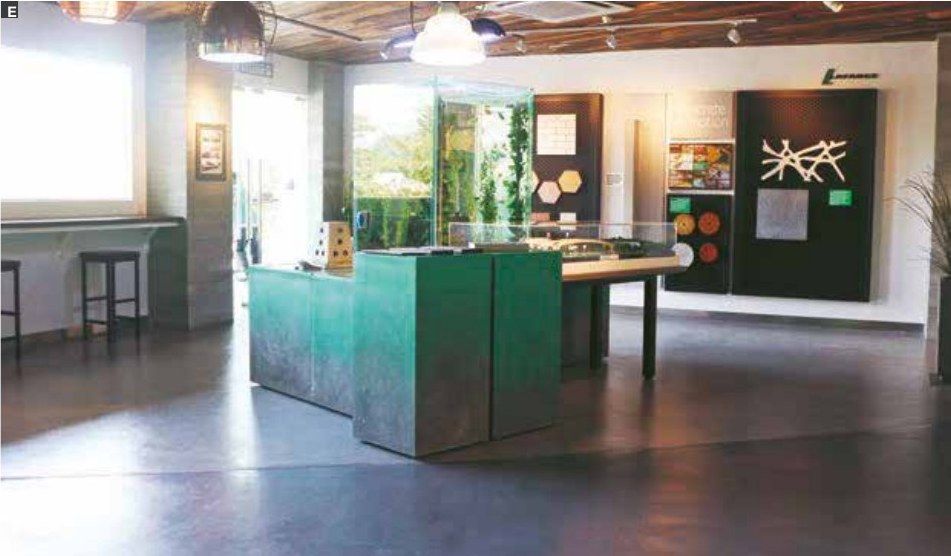 Designboden in Betonoptik, Laden und Showroom